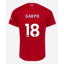 Liverpool Cody Gakpo #18 Hemmatröja 2023-24 Korta ärmar